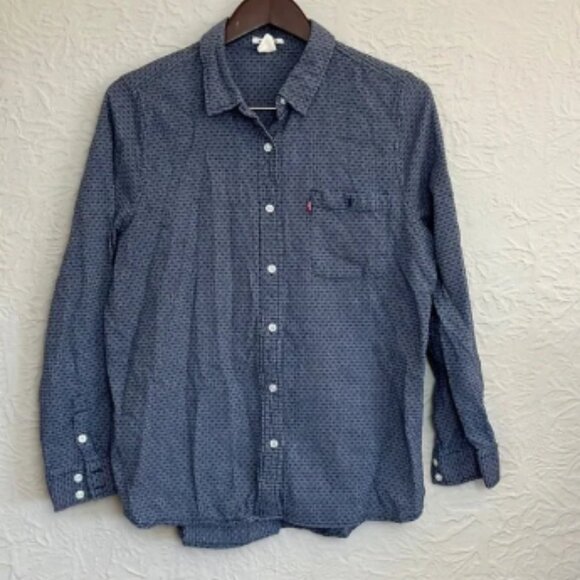 Levi’s Woven Cotton Button Down Shirt - Picture 1 of 8